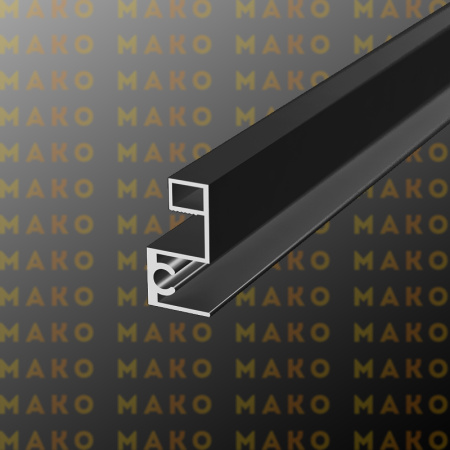 Профиль горизонтальный верхний MS213 Титан (A18)